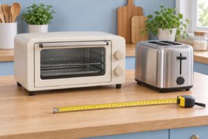オーブントースターとパン焼きトースターを並べた処分準備のイメージ